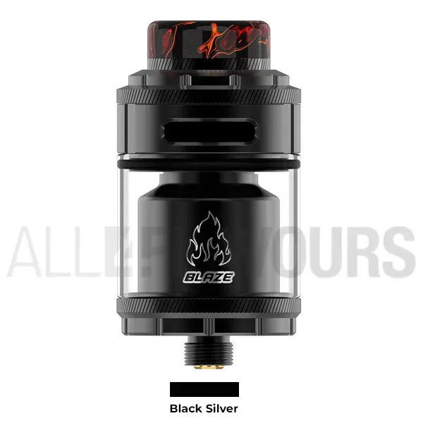 Atomizador Blaze RTA colores black silver