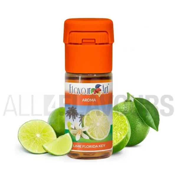 Aroma vapeo florida key lime 10 ml de la marca Italiana Flavour art Aroma vapeo florida key lime 10 ml de la marca Italiana Flavour art