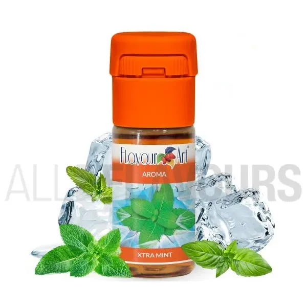 Aroma vapeo menta fuerte 10 ml de la marca Italiana Flavour art