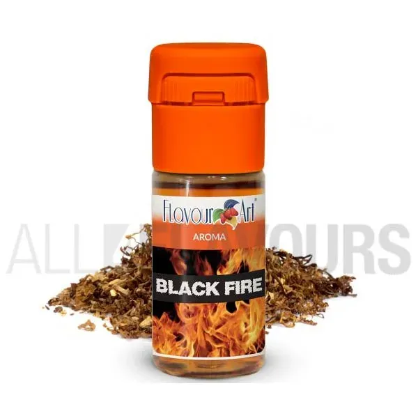 Aroma vapeo black fire 10 ml de la marca Italiana Flavour art Aroma vapeo black fire 10 ml de la marca Italiana Flavour art