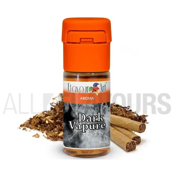 Aroma vapeo dark vapoure 10 ml de la marca Italiana Flavour art