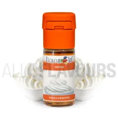 Aroma vapeo crema batida 10 ml de la marca Italiana Flavour art