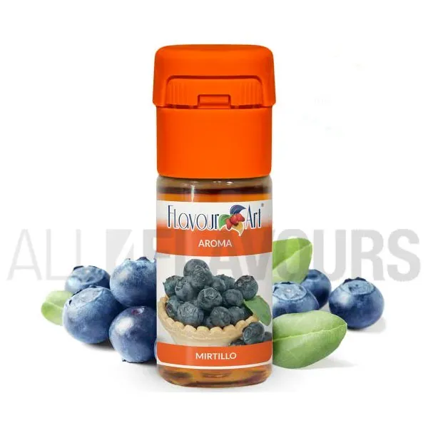 Aroma vapeo arándano 10 ml de la marca Italiana Flavour art