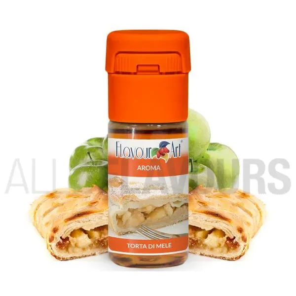 Aroma vapeo tarta manzana 10 ml de la marca Italiana Flavour art