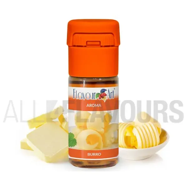 Aroma vapeo mantequilla 10 ml de la marca Italiana Flavour art