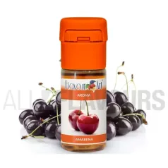 Aroma vapeo cereza negra 10 ml de la marca Italiana Flavour art