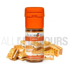 Aroma vapeo crema vienesa 10 ml de la marca Italiana Flavour art