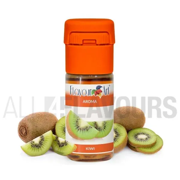 Aroma vapeo kiwi 10 ml de la marca Italiana Flavour art