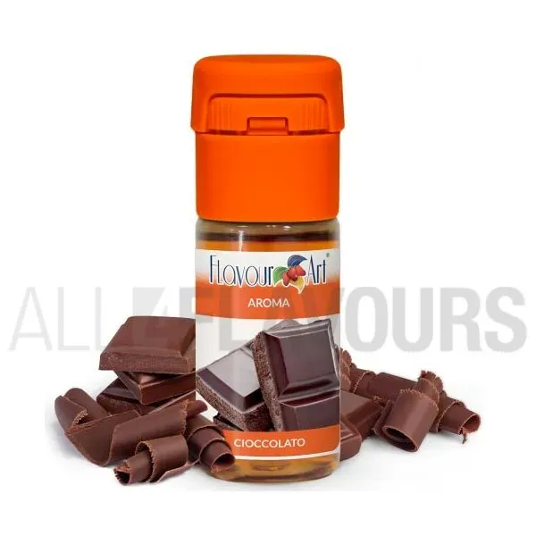 Aroma vapeo chocolate 10 ml de la marca Italiana Flavour art