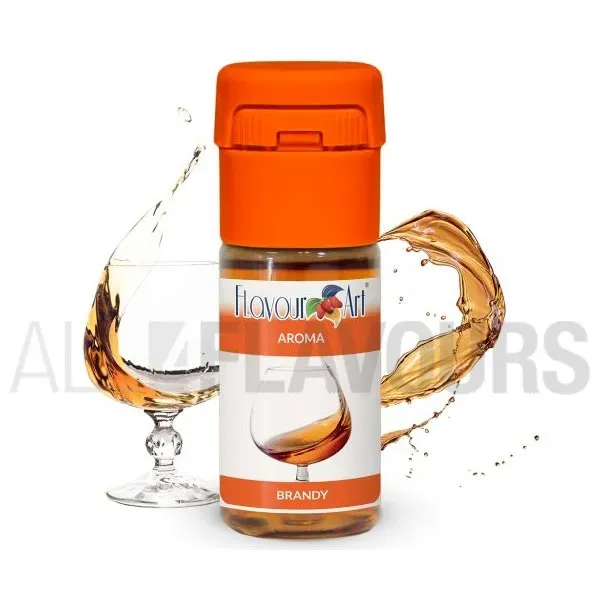 Aroma vapeo brandy 10 ml de la marca Italiana Flavour art
