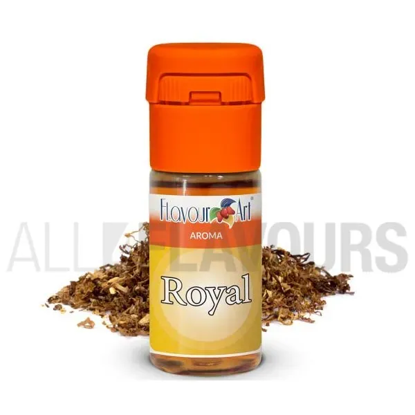 Aroma vapeo royal 10 ml de la marca Italiana Flavour art