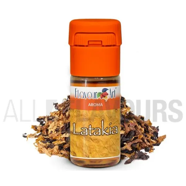 Aroma vapeo latakia 10 ml de la marca Italiana Flavour art