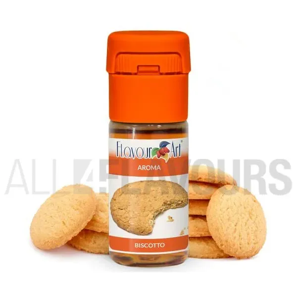 Aroma vapeo galleta 10 ml de la marca Italiana Flavour art Aroma vapeo galleta 10 ml de la marca Italiana Flavour art