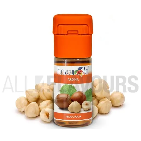 Aroma vapeo avellana 10 ml de la marca Italiana Flavour art