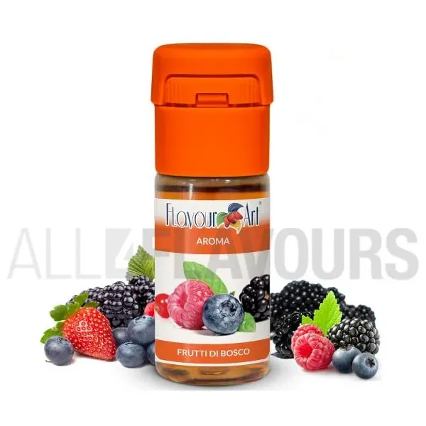 Aroma vapeo forrest mix 10 ml de la marca Italiana Flavour art Aroma vapeo forrest mix 10 ml de la marca Italiana Flavour art