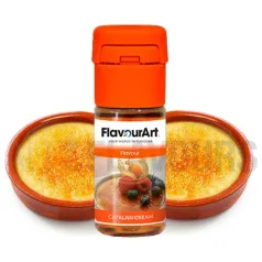 Aroma vapeo crema catalana 10 ml de la marca Italiana Flavour art