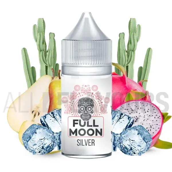 Aroma vapeo Silver 30 ml Full Moon sabor frutal fresco