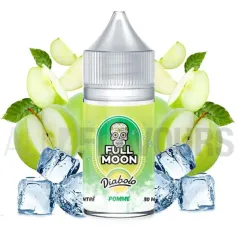 Aroma vapeo para preparar tu eliquid diabolo Pomme de la marca Full Moon con sabor a manzana verde fresca