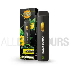 Pod desechable CBD variedad Lemon Haze de la marca Iguana Smoke