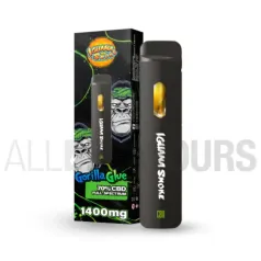 Pod desechable CBD Gorilla Glue de la marca Iguana Smoke