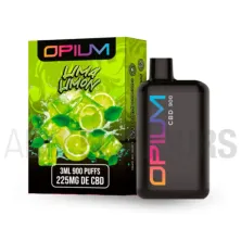Pod desechable CBD Opium Lima Limón Iguana Smoke | All4flavours