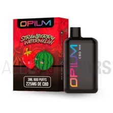 Pod desechable CBD Opium Strawberry Watermelon Iguana Smoke sabor frutal