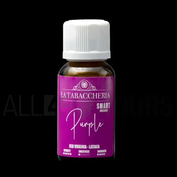 Extracto orgánico tabaco para vapear Purple Smart Organic 20 ml La Tabaccheria