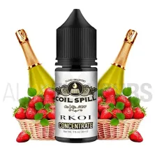 Aroma vapeo alquimia Rkoi 30 ml Coil Spill sabor champan y fresas