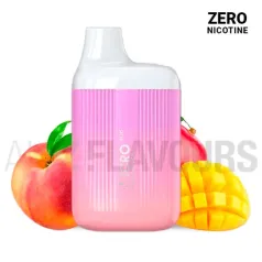 Vaper desechable sin nicotina Mango Peach Micro Pod sabor a mango y melocotón