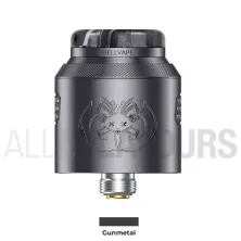 Atomizador RDA Drop Dead 2S RDA Hellvape color gris oscuro