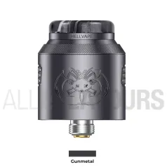 Atomizador RDA Drop Dead 2S RDA Hellvape color gris oscuro
