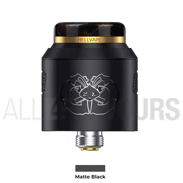Atomizador RDA Drop Dead 2S RDA Hellvape negro mate