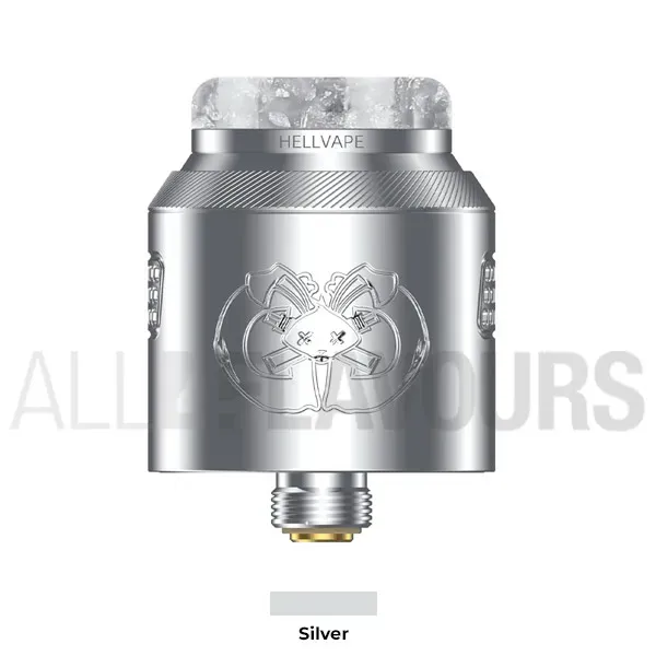 Atomizador RDA Drop Dead 2S RDA Hellvape color gris claro