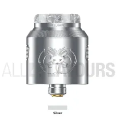 Atomizador RDA Drop Dead 2S RDA Hellvape color gris claro