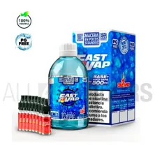Pack base con nicokits maceración rápida 500 ml Fast4vap