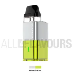 Vaper desechable Xros Cube Vaporesso color gris  y verde lima