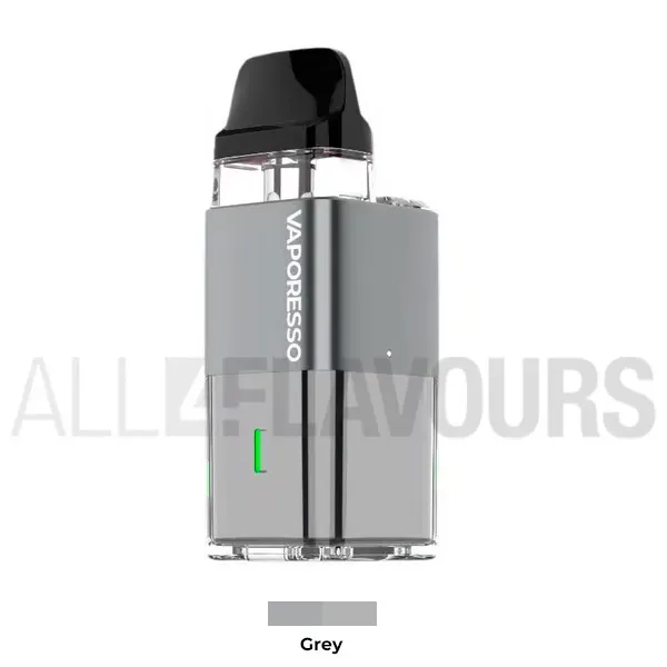 Vaper desechable Xros Cube Vaporesso color plateado oscuro