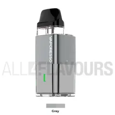Vaper desechable Xros Cube Vaporesso color plateado oscuro