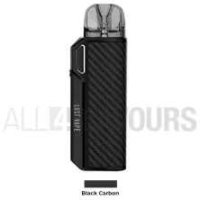 Thelema Elite 40 Pod Kit Los Vape color negro fibra carbono