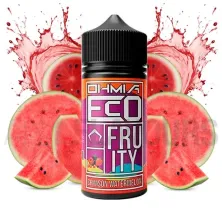 Líquido vaper sin nicotina sabor a sandía Crimson Watermelon Echo Fruity 100 ml Ohmia-Corp