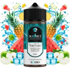 Líquido vaper sin nicotina Tiki Taka Summit 100 ml Bombo sabor frutal