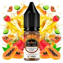 líquido sales nicotina Bahama Mama Summit 10 ml 10/20 mg Bombo sabor frutal fresco