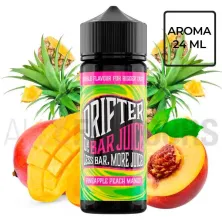 Aroma Pineapple Peach Mango 24 ml Drifter Bar con sabor a mezcla frutal tropical.