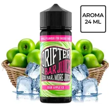 Aroma Sour Apple Ice 24 ml Drifter Bar con sabor a manzana agria y un toque fresco