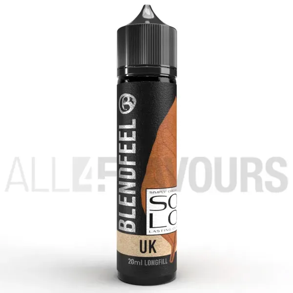 extracto orgánico tabaco sin nicotina UK 20 ml Blendfeel sabor a tabaco rubio