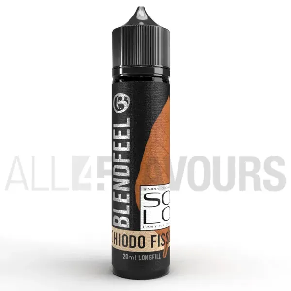 extracto orgánico tabaco sin nicotina Chiodo Fisso 20 ml Blendfeel sabor a tabaco fuerte