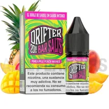 Sales nicotina Pineapple Peach Mango Drifter Bar Salts 10 ml con sabor frutal