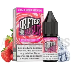 Sales nicotina Strawberry Ice  Drifter Bar Salts 10 ml con sabor a fresas frescas
