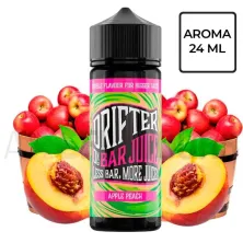 Aroma Apple Peach 24 ml Drifter Bar con sabor a melocotón y manzana