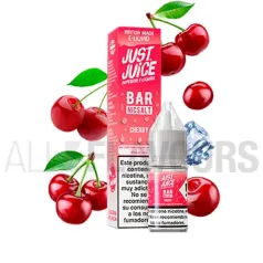 Líquido sales de nicotina Cherry Ice 10 ml Just Juice Bar con sabor a cerezas heladas